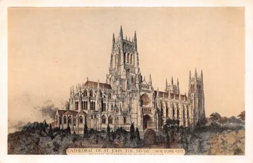 USA New York City, Cathedral of St. John the Divine ngl 196.748