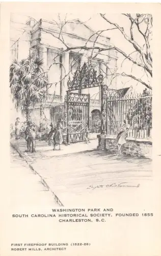 USA Charleston Washington Park…, Künstlerkarte ngl 196.726