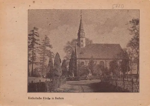 Frechen Briefmarken-Ausstellung 1947 ngl 196.658