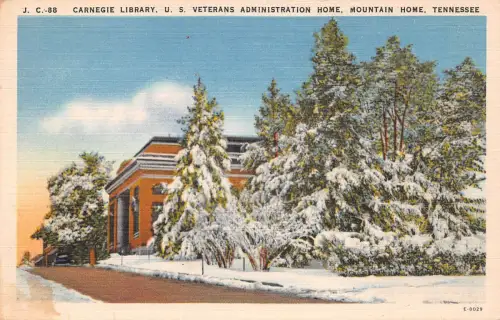 USA Carnegie Library, u.S. Veterans Administration Home ngl 196.725