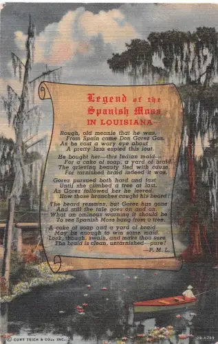 USA Legend of the Spanish Mass in Louisana ngl 196.732