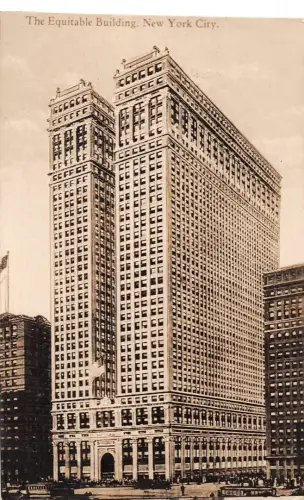 USA New York City, The Equitable Building, Fotokarte ngl 196.757