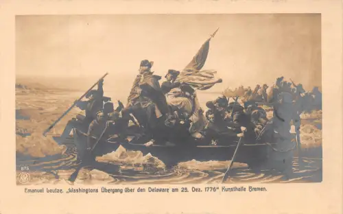 USA Washingtons Übergang über den Delaware am 25. Dez. 1776 ngl 196.770