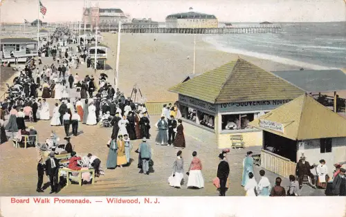 USA Wildwood, N.Y. Board Walk Promenade ngl 196.779