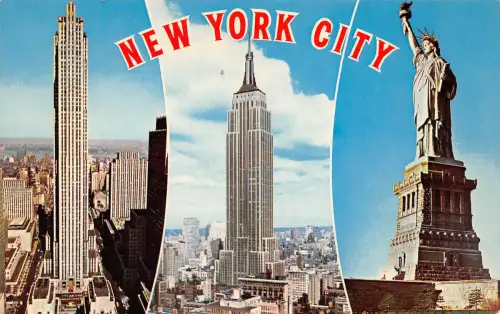 USA New York Citiy Mehrbildkarte ngl 196.789