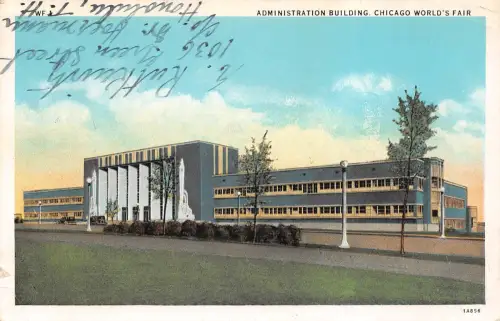 USA Chicago World`s Fair, Administration Building ngl 196.797