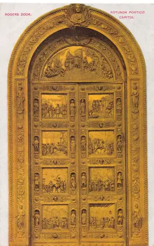 USA Washington D.C. Rogers Door Rotunda Portico Capitol ngl 196.778