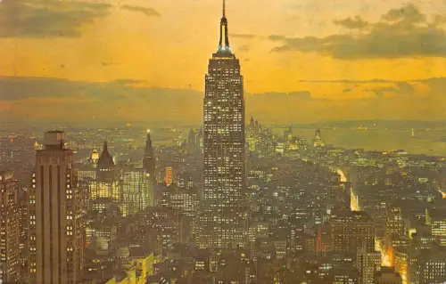 USA New York Citiy Empire State Builing ngl 196.796