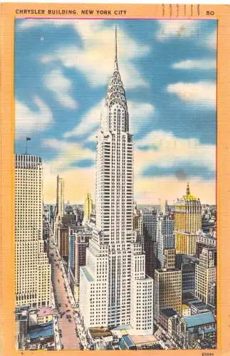 USA New York City Chrysler Builing gl1951 196.817