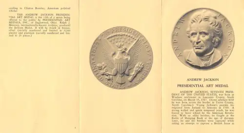USA Andrew Jackson , The Seventh President of the United States ngl 196.843