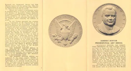 USA Herbert Hoover, The Thirty-First President of the United States ngl 196.842