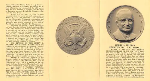 USA Harry S. Truman, The Thirty-Third President of the United States ngl 196.847