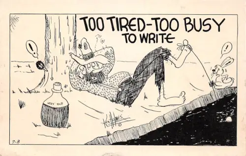 USA Too tired-too Busy to write ngl 196.857