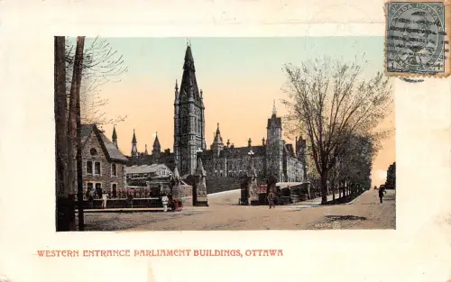 Canada Ottawa, Parlament Buildings ngl 196.878