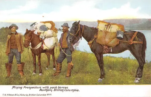 Canada Mining Prospectors with pack horses ngl 196.895