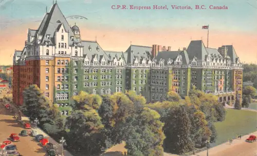 Canada Victoria, B.C., C.P.R. Empress Hotel gl1949 196.871