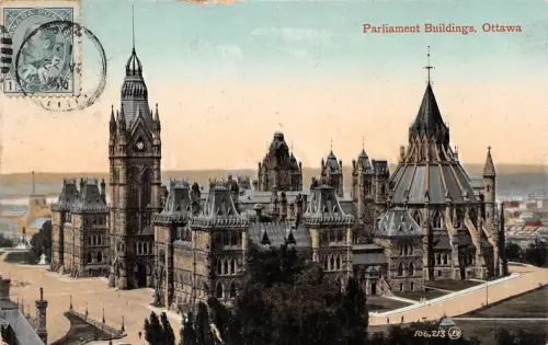 Canada Ottawa, Parliament Buildings ngl 196.894