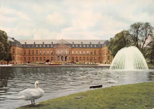 Stuttgart Der See am Neuen Schloß, Bundesgartenschau 1961 ngl 196.924