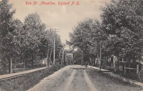 Canada Rigaud, P:Q., Rue St. Anselme ngl 196.901