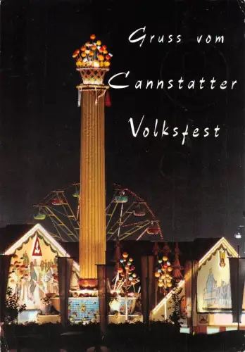 Stuttgart-Cannstatt Gruß vom Volksfest gl1971 196.929