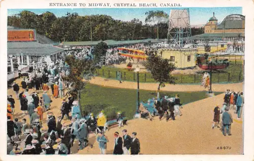 Canada Crystel Beach, Entrance to Midway ngl 196.902