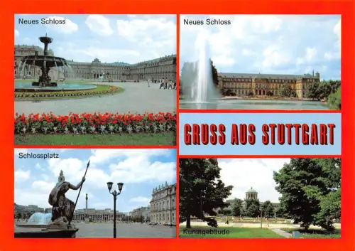 Stuttgart Mehrbildkarte ngl 196.938