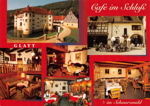 Sulz-Glatt Cafe im Schloß Mehrbildkarte ngl 196.948