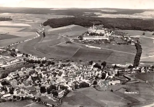 Neresheim mit Benediktinerabtei gl1965 196.939
