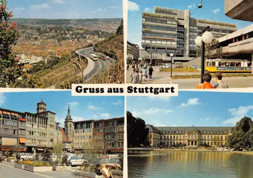 Stuttgart Mehrbildkarte ngl 196.935