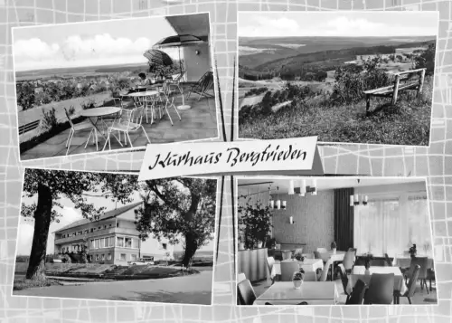 Egenhausen Schwarzwald Kurhaus Bergfrieden gl1965 196.956