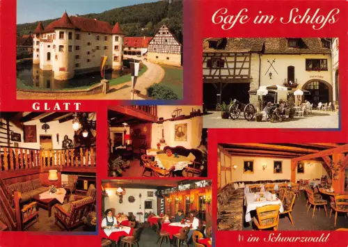 Sulz-Glatt Cafe im Schloß Mehrbildkarte ngl 196.949