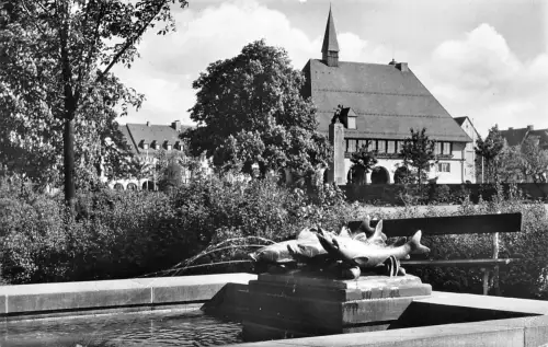 Freudenstadt Barben-Brunnen mit Anlagen gl1960 196.961