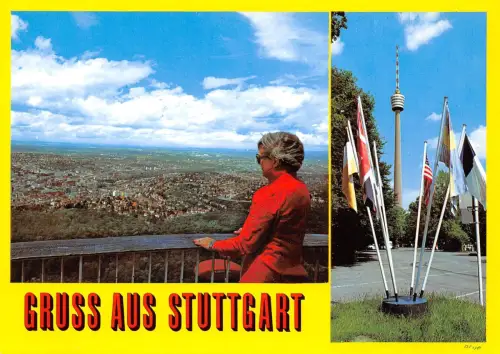 Stuttgart Mehrbildkarte ngl 196.937