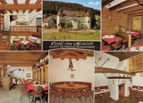 Sulz-Glatt Cafe im Schloß Mehrbildkarte ngl 196.947