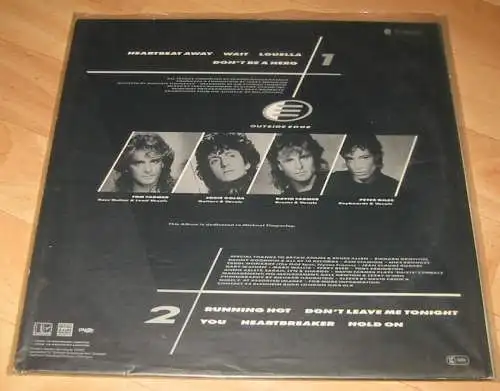 Outside Edge - Running Hot LP 