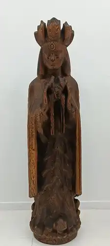 7303-geschnitzte Holzfigur-Figur-Skulptur-130 cm hoch geschnitzte Figur-Schnitze