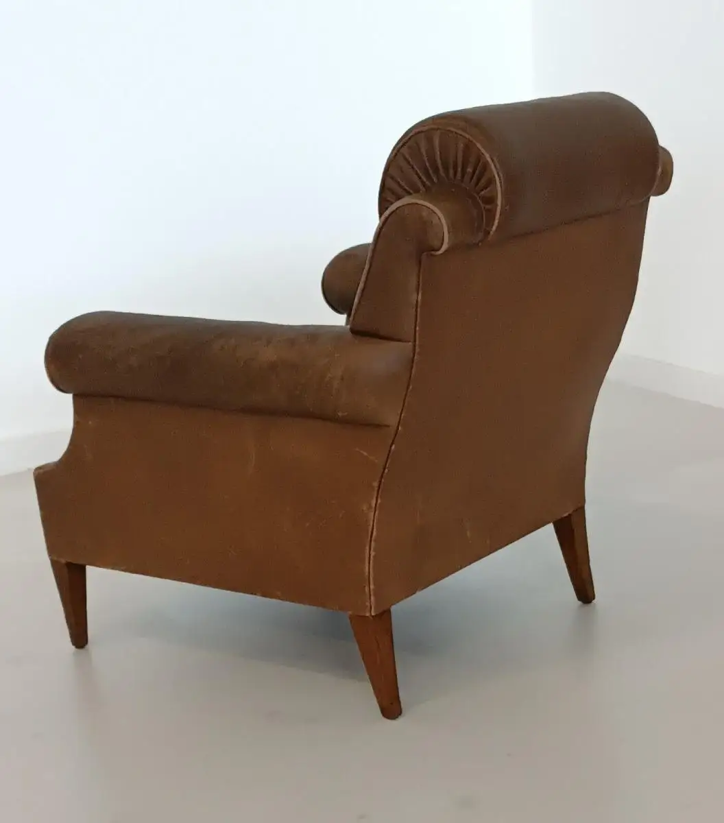H61274-Clubsessel-Fauteuil-Armlehnensessel-Lederfauteuil-Fernsehsessel-Lederstuh 12