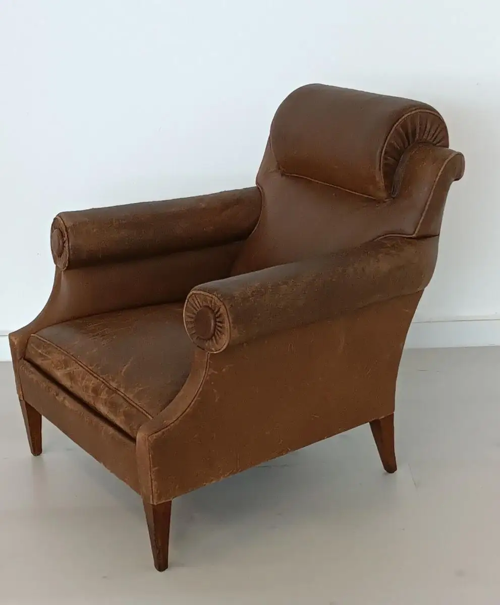 H61274-Clubsessel-Fauteuil-Armlehnensessel-Lederfauteuil-Fernsehsessel-Lederstuh 6