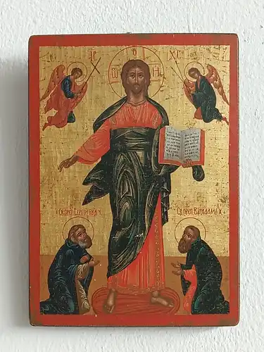 H175-Ikone-Heiligenbild-Ikone auf Holz-Gemälde-Bild-auf Holz