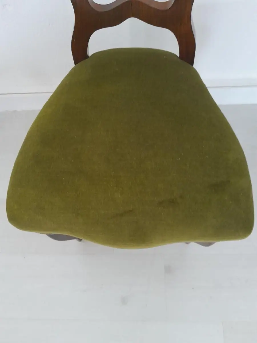 H60759-ORIGINAL Biedermeiersessel-Stuhl-Polstersessel-Biedermeier-Sessel-Sitzmöb 2