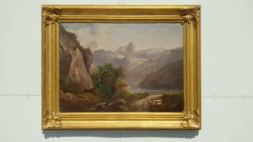 N5-Ölbild-Landschaftsbild-Ölgemälde-Bild-Landschaftsgemälde-Berge-Gemälde