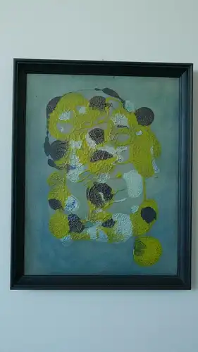 H71-abstraktes Gemälde-Gemälde-Bild-Abstrakt-gerahmt