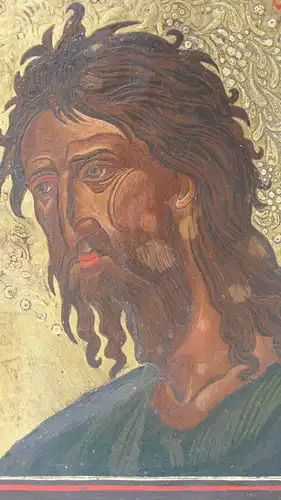 5577-Gemälde-Bild-Heiliger Johannes-Ikone-Heiligen Bild-sakrales Gemälde-