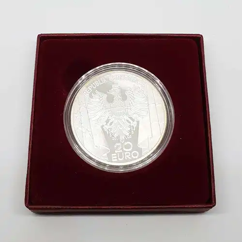 Münze Österreich 20 Euro 2003 die Nachkriegszeit PP mit Zertifikat