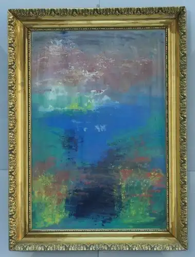 2021D-Aquarellbild-Gemälde-gerahmt-hinter Glas-Bild-Aquarell-signiert-datiert