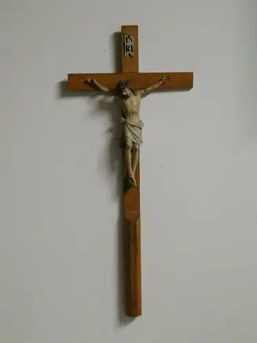 2752D-Jesus-Christus-Kruzifix-Jesus am Kreuz-INRI-Kreuz-altes Kreuz-Jesuskreuz-