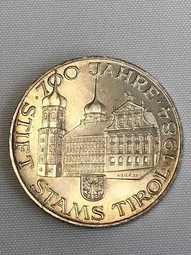 500 Schilling Münze 1984-Stift Stams Tirol-700 Jahre