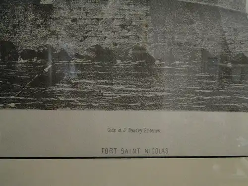 4014D- Fort Saint Nicolas - Flandin - 1853 - Gide et J. Baudry Editeurs