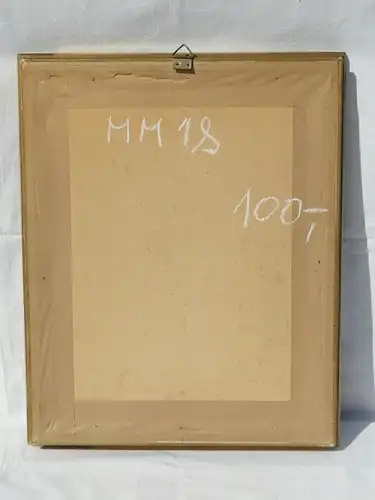 5717D-Knabenporträt-Zeichnung Kohle auf Karton-signiert-F.Stammhammer 1955