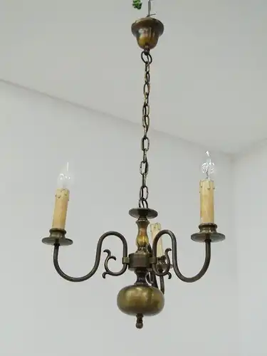 5049D-Luster-Deckenleuchte-Kronleuchter-Lüster-Messingluster-Messinglampe-Lampe